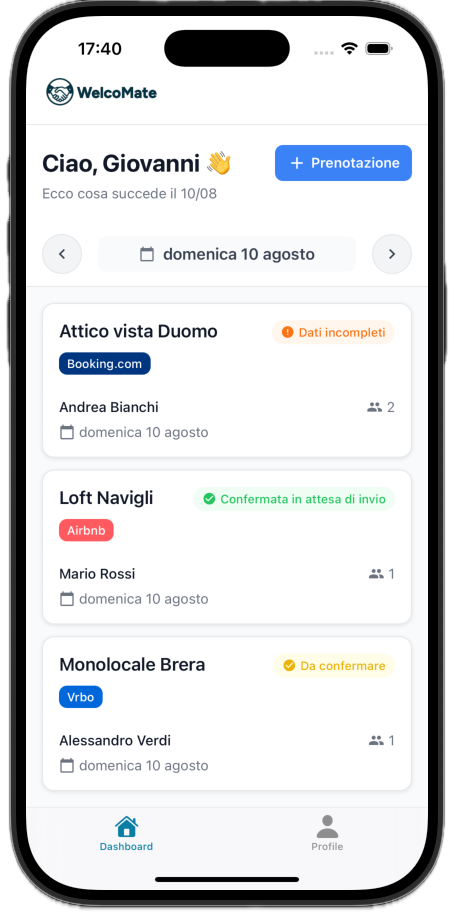 Anteprima app iPhone